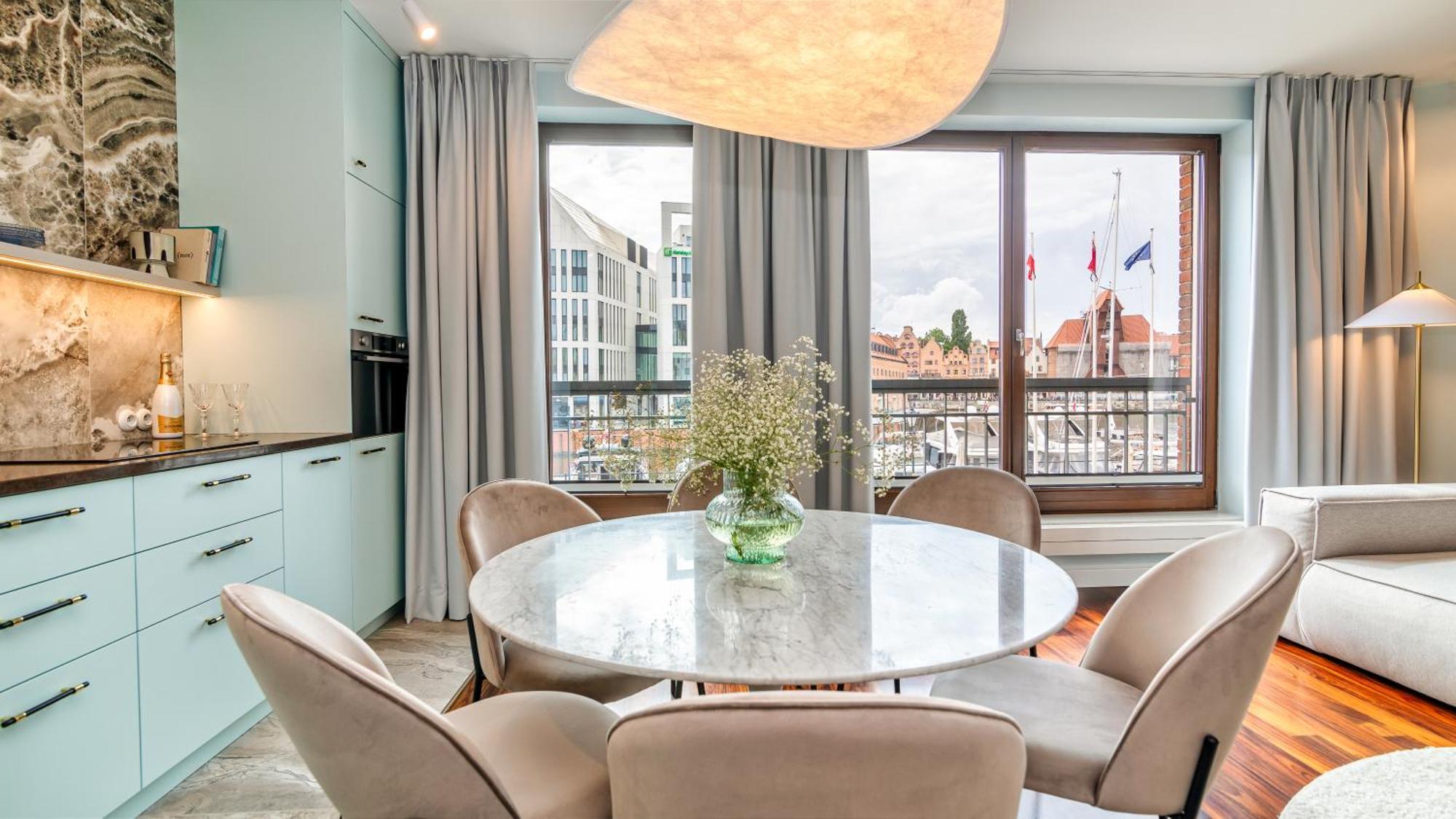 Lux Gdansk Crane View - Comfy Apartments المظهر الخارجي الصورة